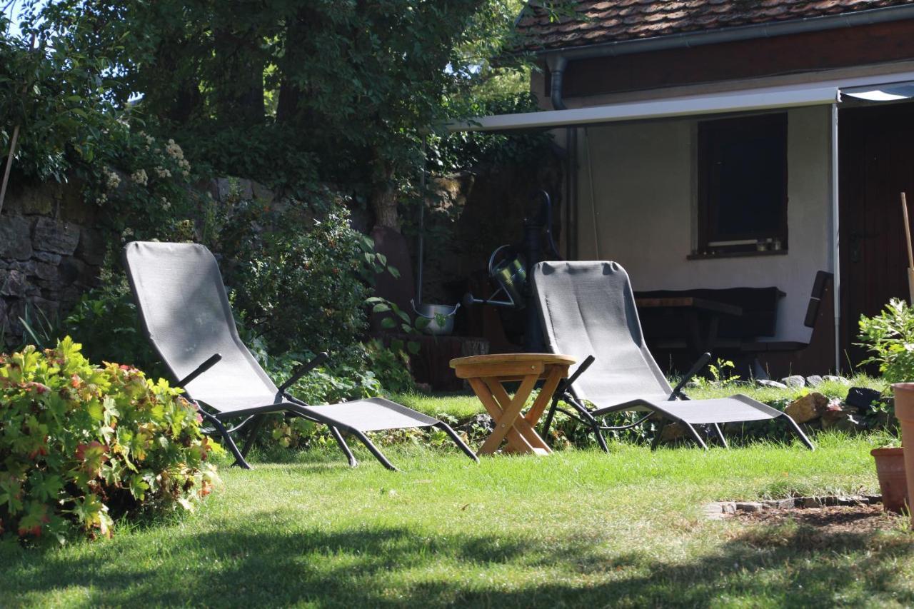 Ferienhaus Burgblick Münzenberg Extérieur photo