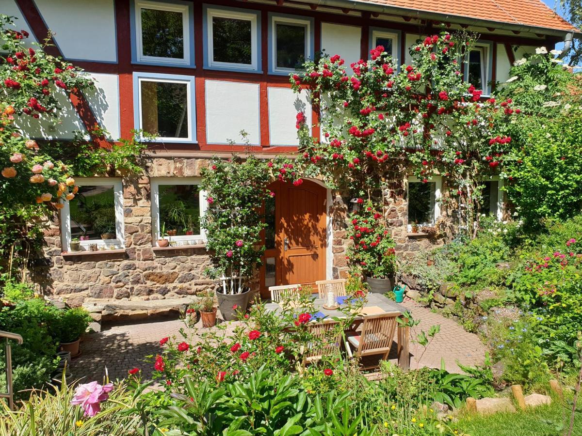 Ferienhaus Burgblick Münzenberg Extérieur photo