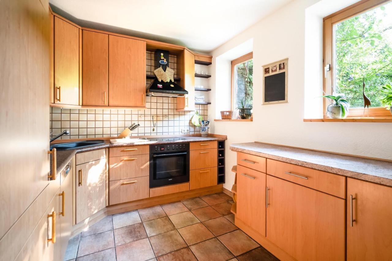 Ferienhaus Burgblick Münzenberg Extérieur photo